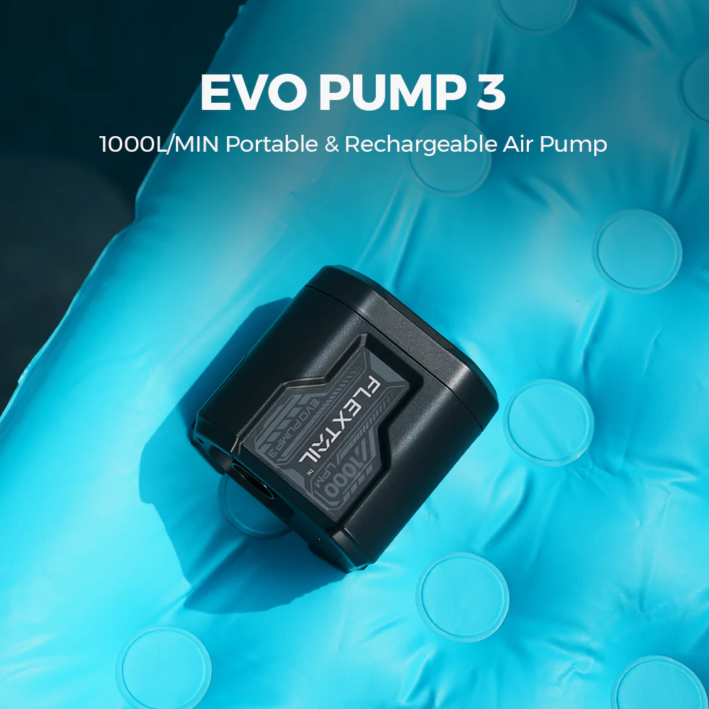 EVO PUMP 3 - 1000L/MIN Portable & Rechargeable Air Pump - Image 2