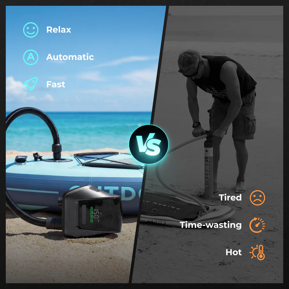 EVO SUP PUMP 200 - Fast SUP Inflation. Lightweight to Carry - Image 4