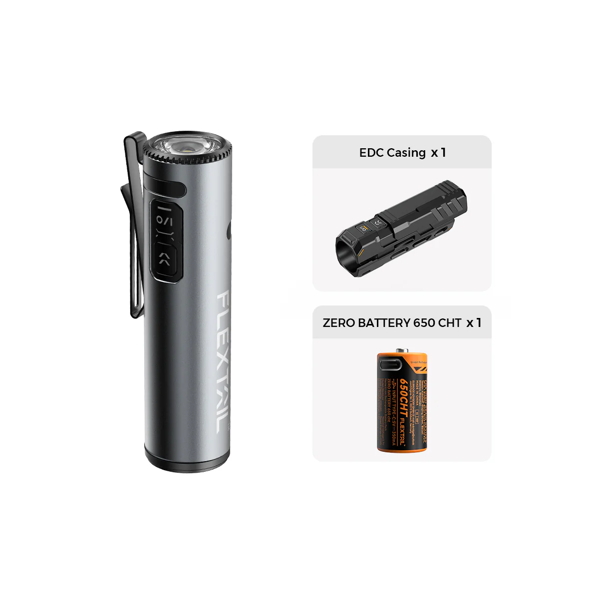 ZERO FLASHLIGHT 1200 - Ultra Light & Bright EDC Outdoor Flashlight - Image 12