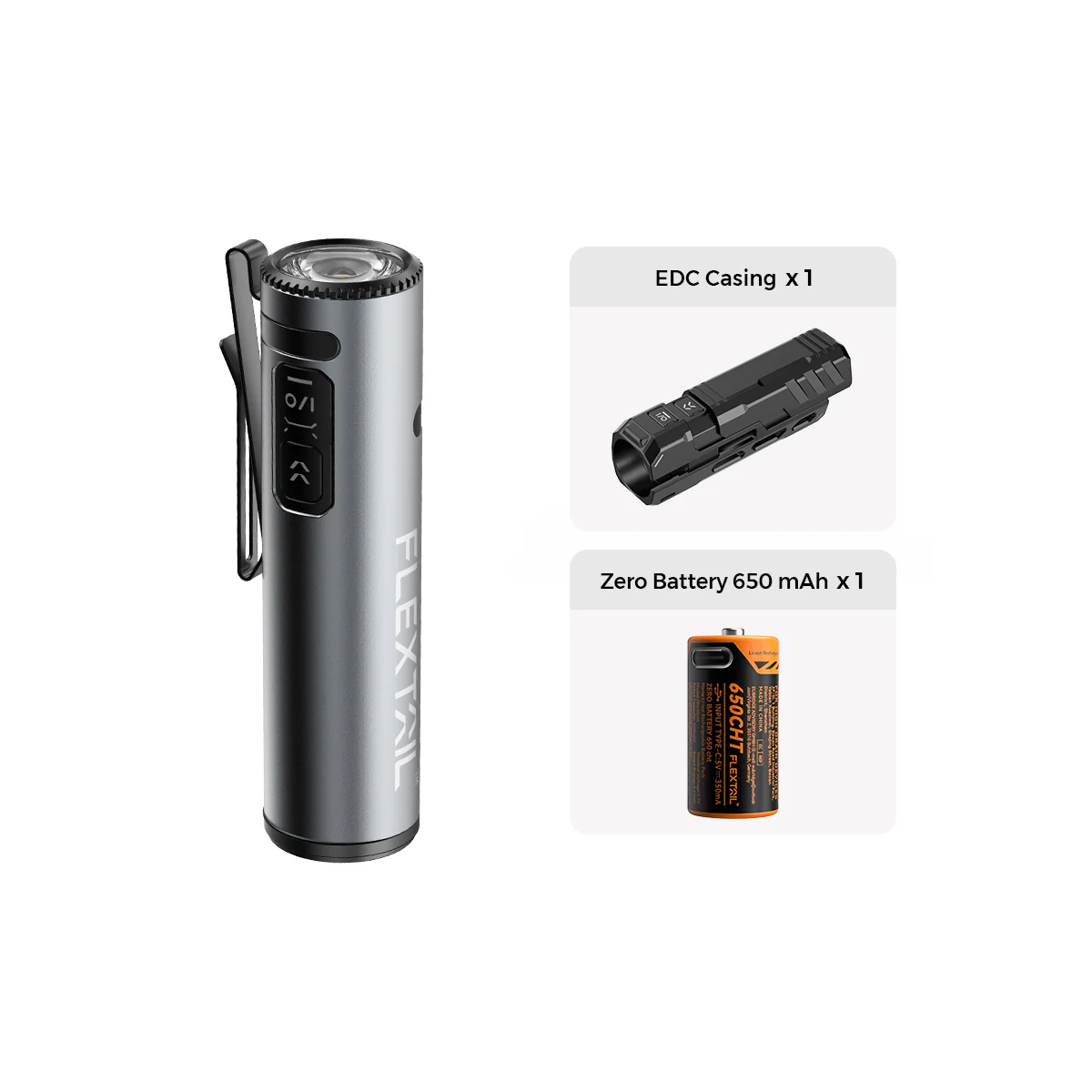 ZERO FLASHLIGHT 1200 - Ultra Light & Bright EDC Outdoor Flashlight - Image 17